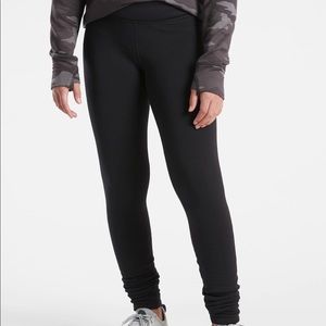 Athleta Girl Black Polartec® Tight - XL 14 Preowned in Great Condition